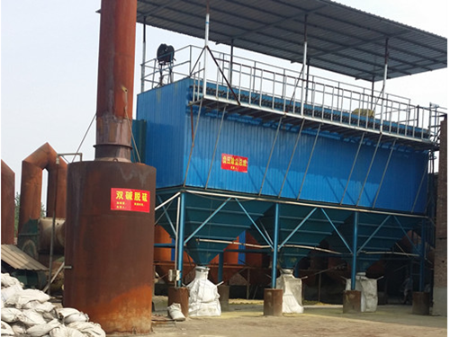 華康為山西冶金廠生產的燃煤鍋爐除塵系統