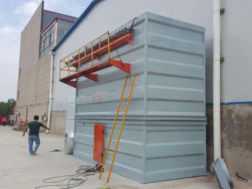 華康環保為天津木門廠生產的布袋除塵器
