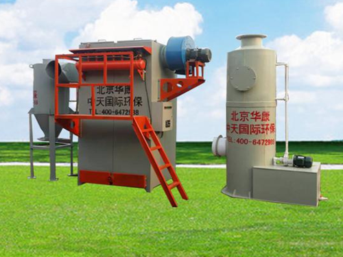 華康環保為天津生產的手燒爐除塵器